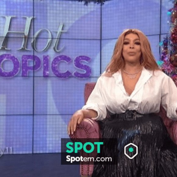 DVF Heavyn Pleated metallic Crepe Shimmer Black Holiday Skirt 4 - Picture 6 of 16